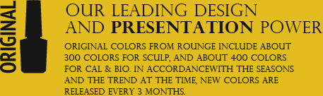 Our leading design and presentation power