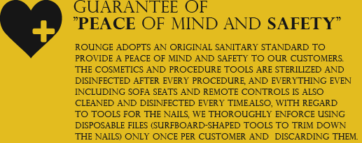 Guarantee of 'Peace of Mind and Safety'